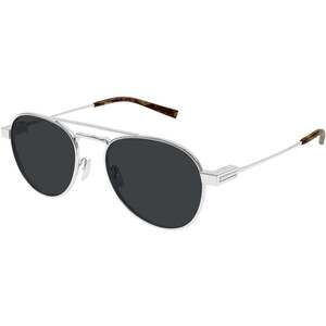 NWT Yves Saint Laurent SL-708 Silver 54mm Sunglasses